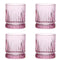 Pasabahce Elysia Pink Tumblers Set of 4 Pieces (355 ml)