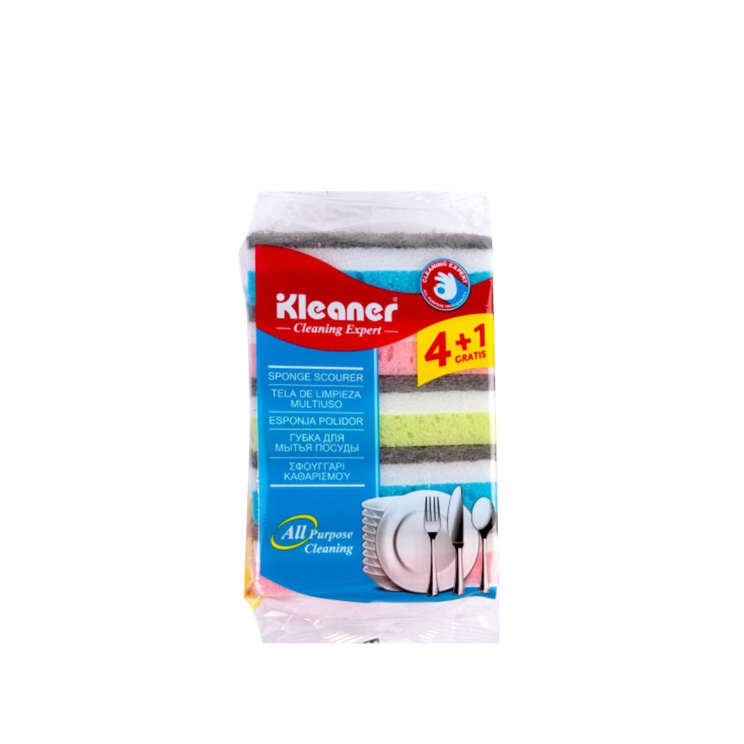 Kleaner Sponge Scourer 5 pcs