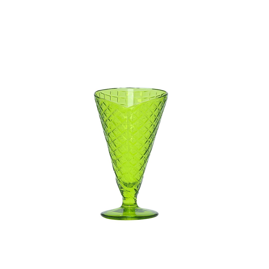 Bormioli Rocco Gelato Green Ice Cream Cups - 6 Pcs