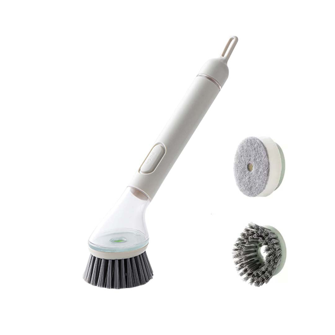 Stylish-home Pot Brush (Ivory)