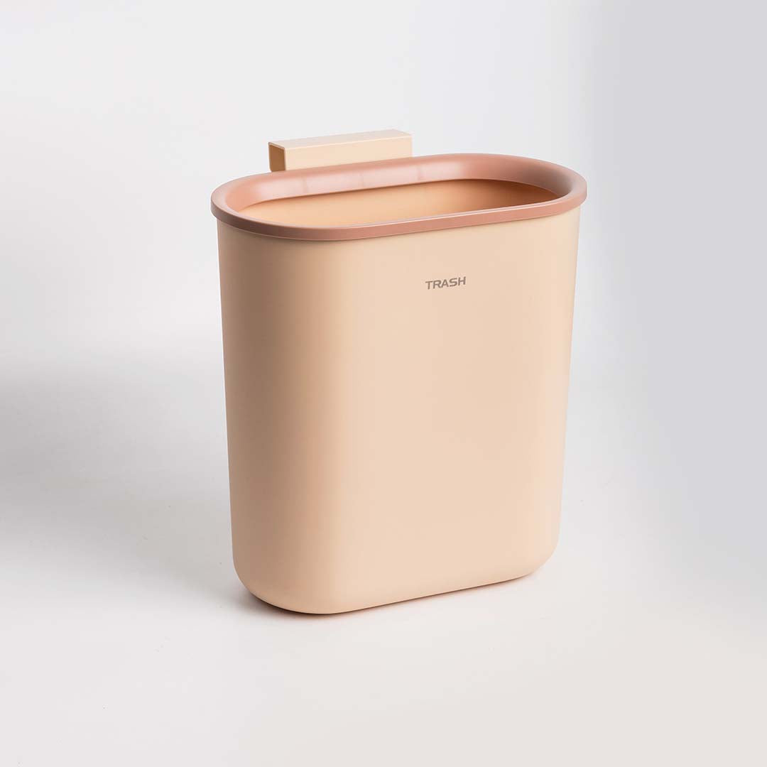 Stylish-home Kitchen Cupboard Trash Can (Pink)