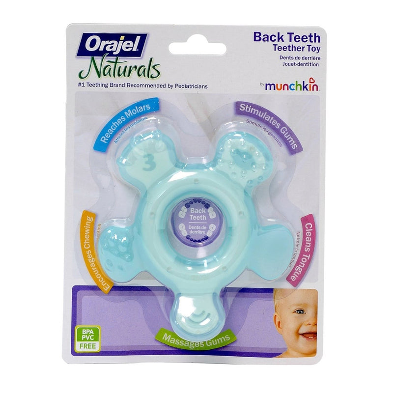 Munchkin Back Teeth Teether Toy (Turquoise)