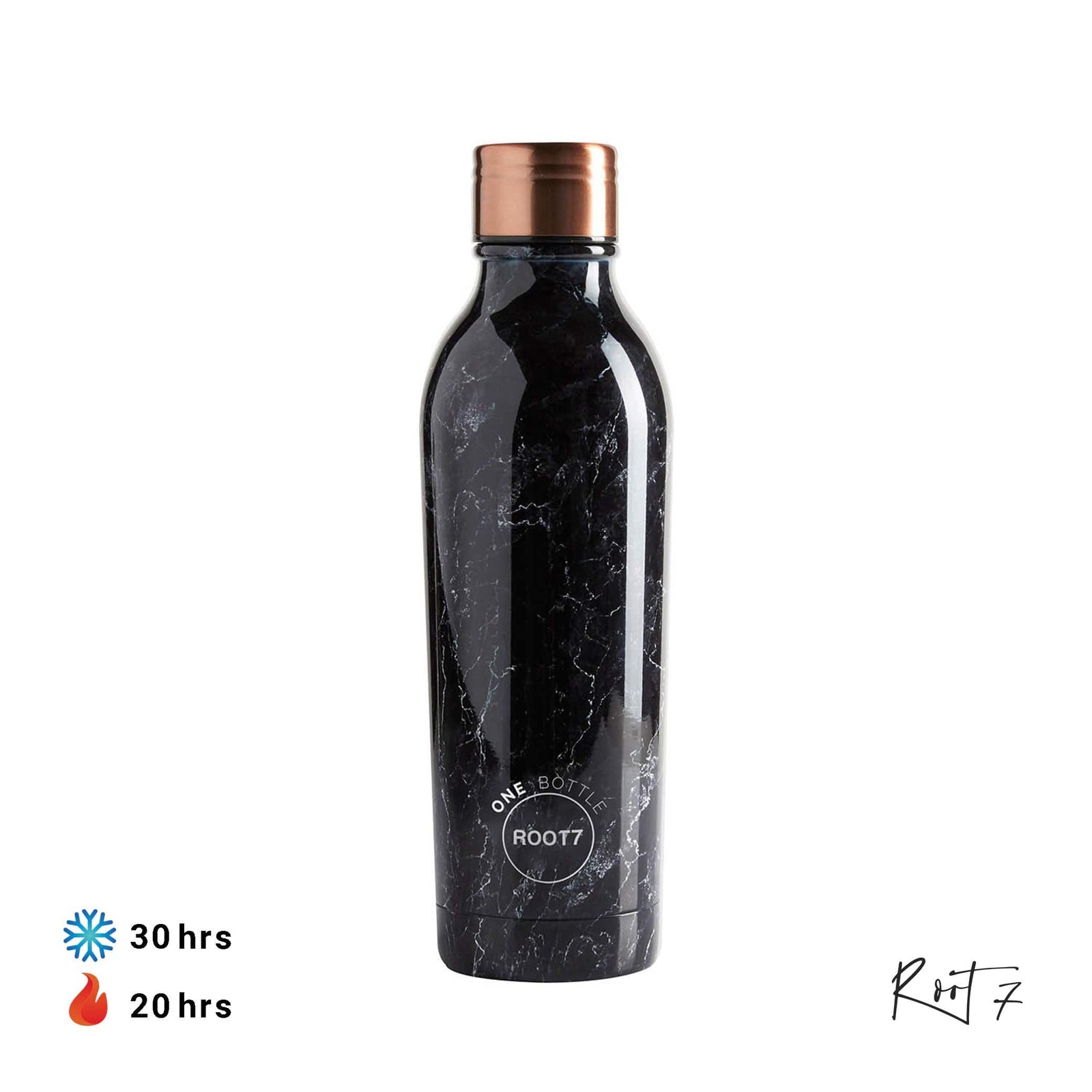 Root7 OneBottle® Black Marble (750 ml)