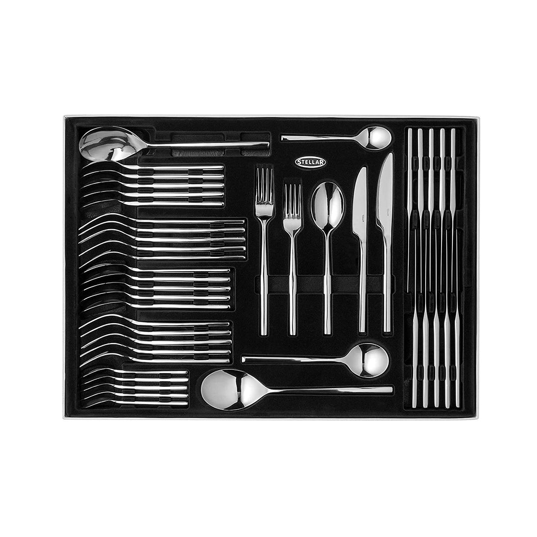 Stellar Rochester Cutlery Set, Stainless Steel (44 Pcs)