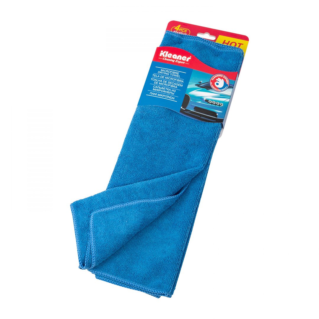 Kleaner Microfiber Wiping Towel 4 pcs