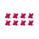 Zak Box of 8 Pcs Craggles Adjustable Feet for Dishes (Pink)