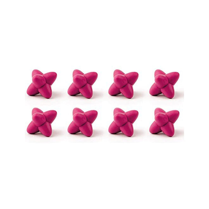 Zak Box of 8 Pcs Craggles Adjustable Feet for Dishes (Pink)