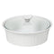 White Casserole Dish by CorningWare 2.35 Litres-Food Serving Porcelain