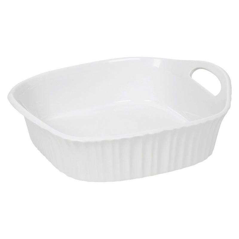 White Casserole Dish by CorningWare  Food Serving Porcelain