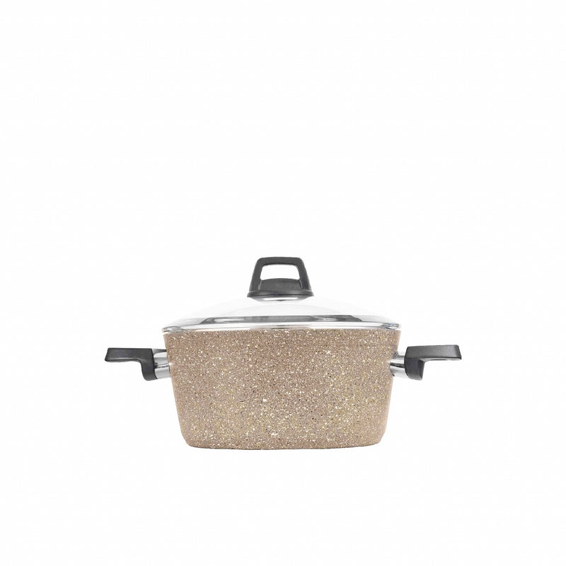 Wisteria Granite Cookware Set (Brown) 9 pcs