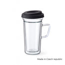 Simax Double Wall Mug with Silicone Cover (400 ml)