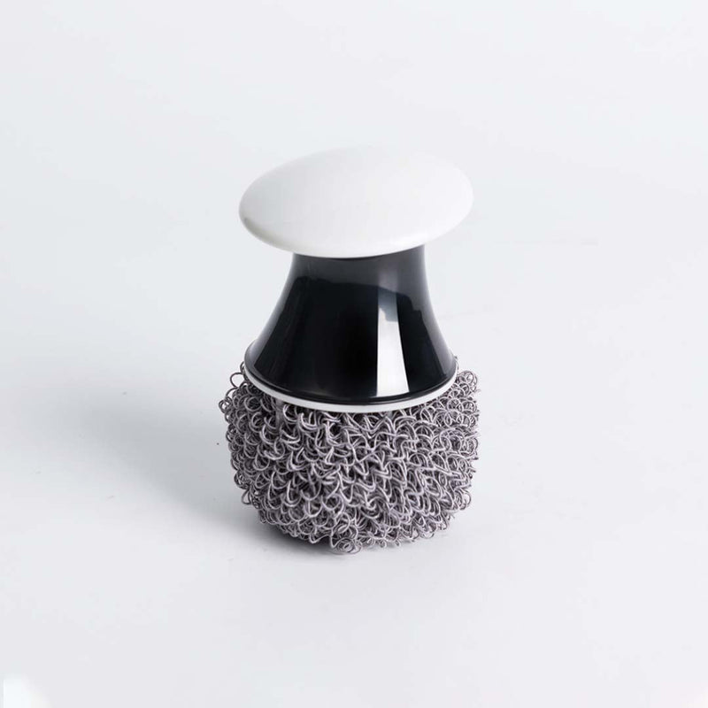 Stylish-home Short Handle Pot Brush (White)