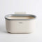 Stylish-home Small Kitchen Cupboard Trash Can (Ivory)