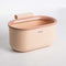 Stylish-home Small Kitchen Cupboard Trash Can (Pink)