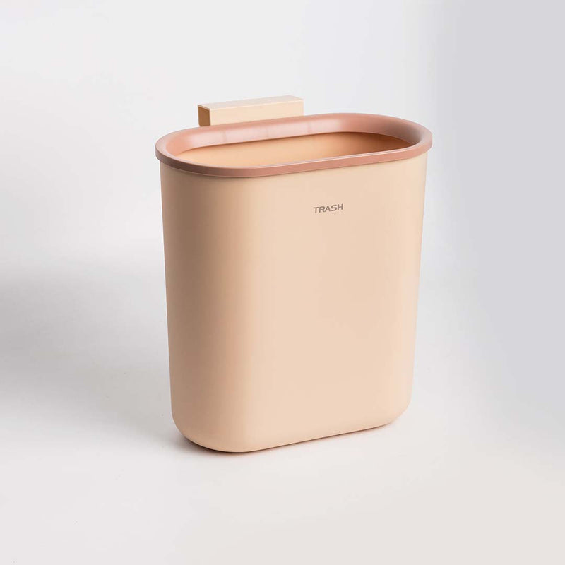 Stylish-home Kitchen Cupboard Trash Can (Pink)