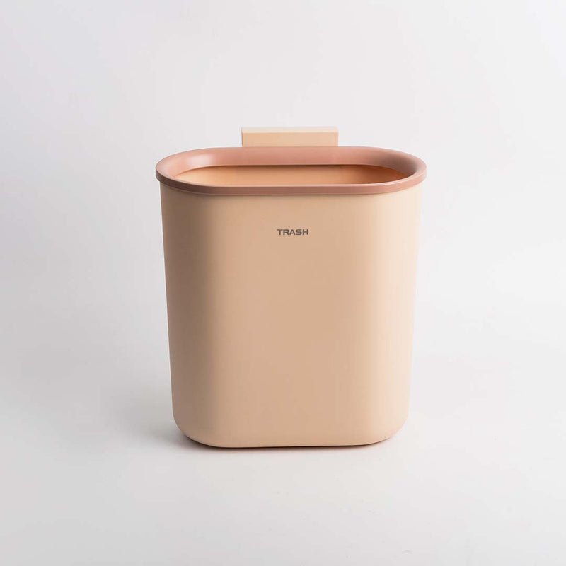 Stylish-home Kitchen Cupboard Trash Can (Pink)