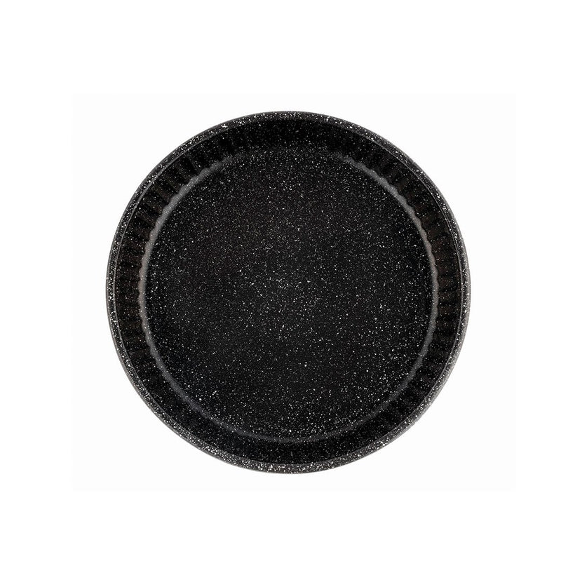 Borcam Black Round Non-stick Granite Casserole