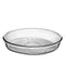 Borcam Glass Round Grill/BBQ Dish - 26 cm