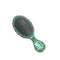Wet Brush Mandala-Green Mini Detangler Hair Brush