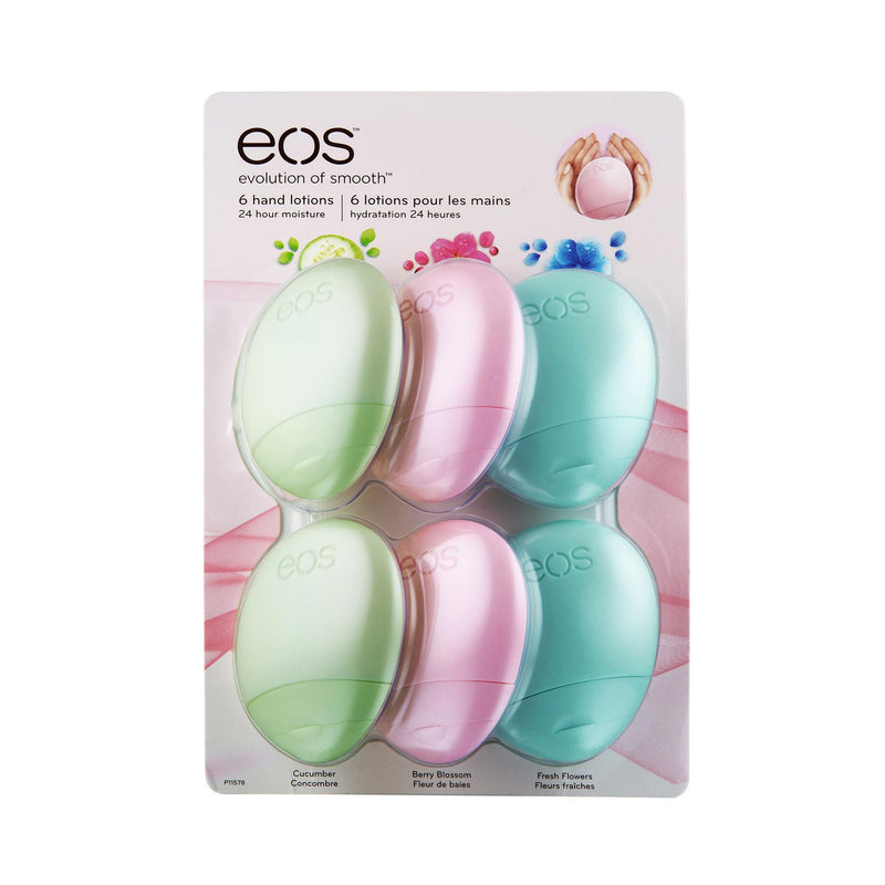 EOS Hand Lotion Variety Pack (6 Pcs)
