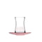 Pasabahce Focus Pink Glass Tea Set - 12 Pcs