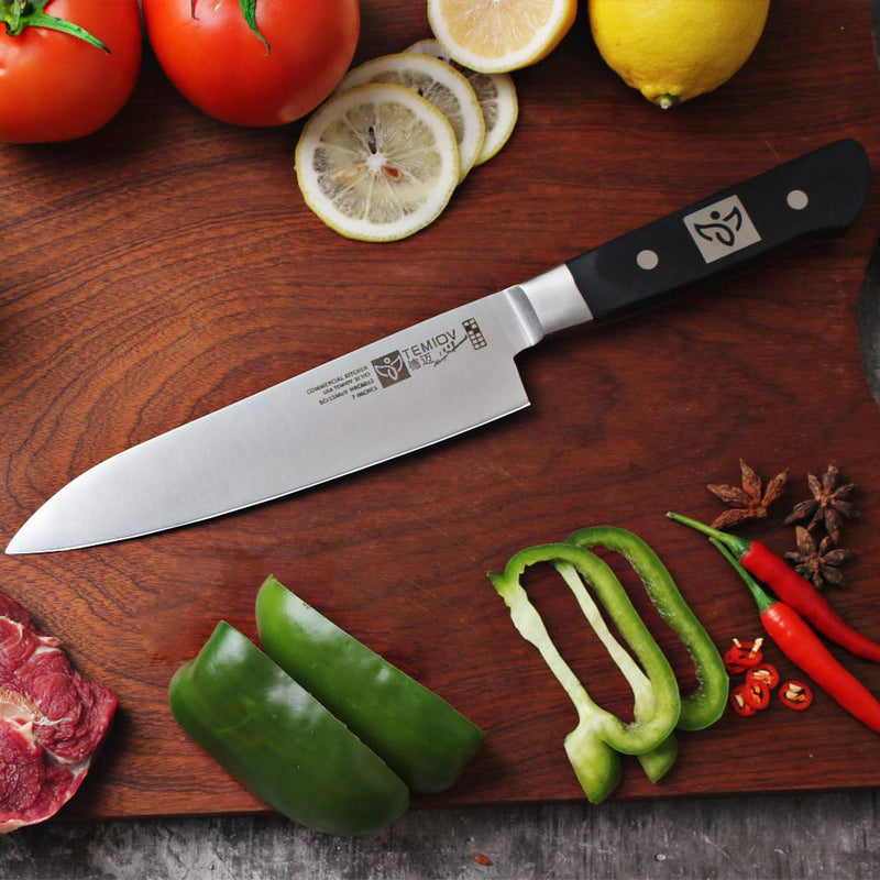 Temiov Stainless Steel Chef Knife (23 cm)