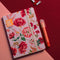 Fairuzy Pink Vintage Floral  Notebook With Rubber Band A5 Size