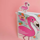 Fairuzy Trendy Wire Notebook Flamingo